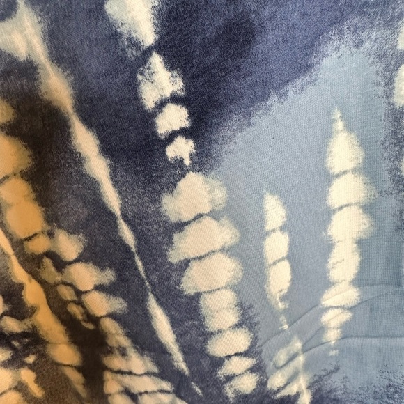 NEW Blue Tie Dye A Line Halter Dress w/ pockets XL - Picture 7 of 7